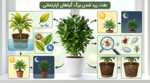 زرد شدن برگ